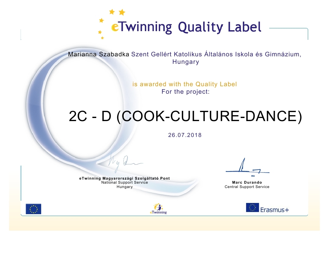 2C - D (Cook - Culture - Dance)